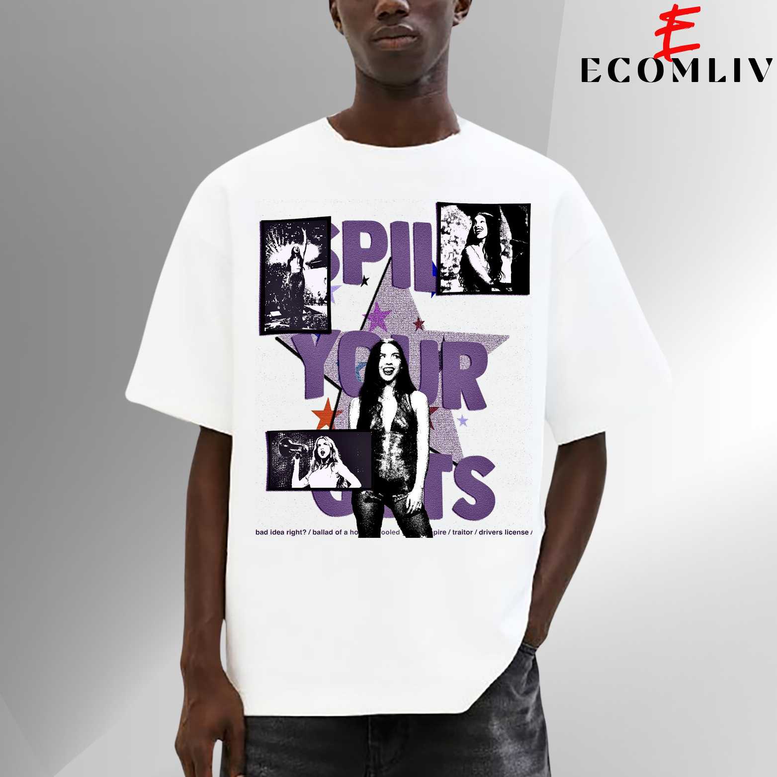 Olivia Rodrigo Guts Pop T-Shirt, Unisex Shirt
